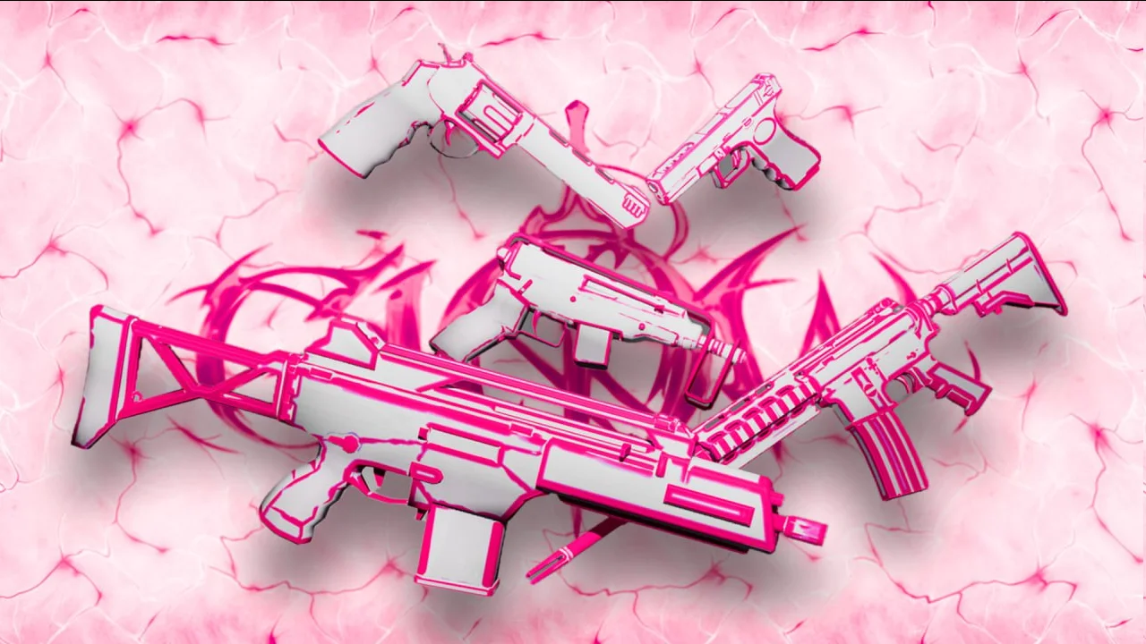 Neon Pink Gun Pack