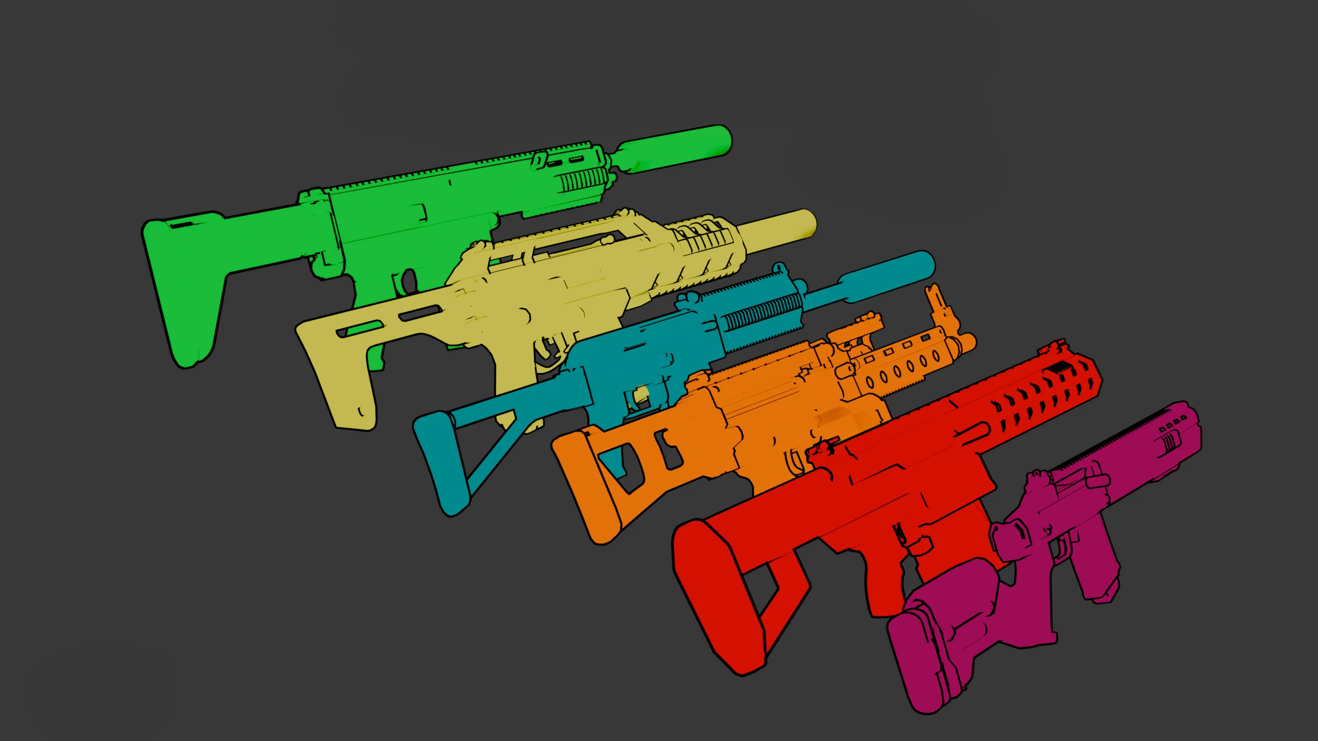MITSUKI OUTLINE MINI GUNPACK