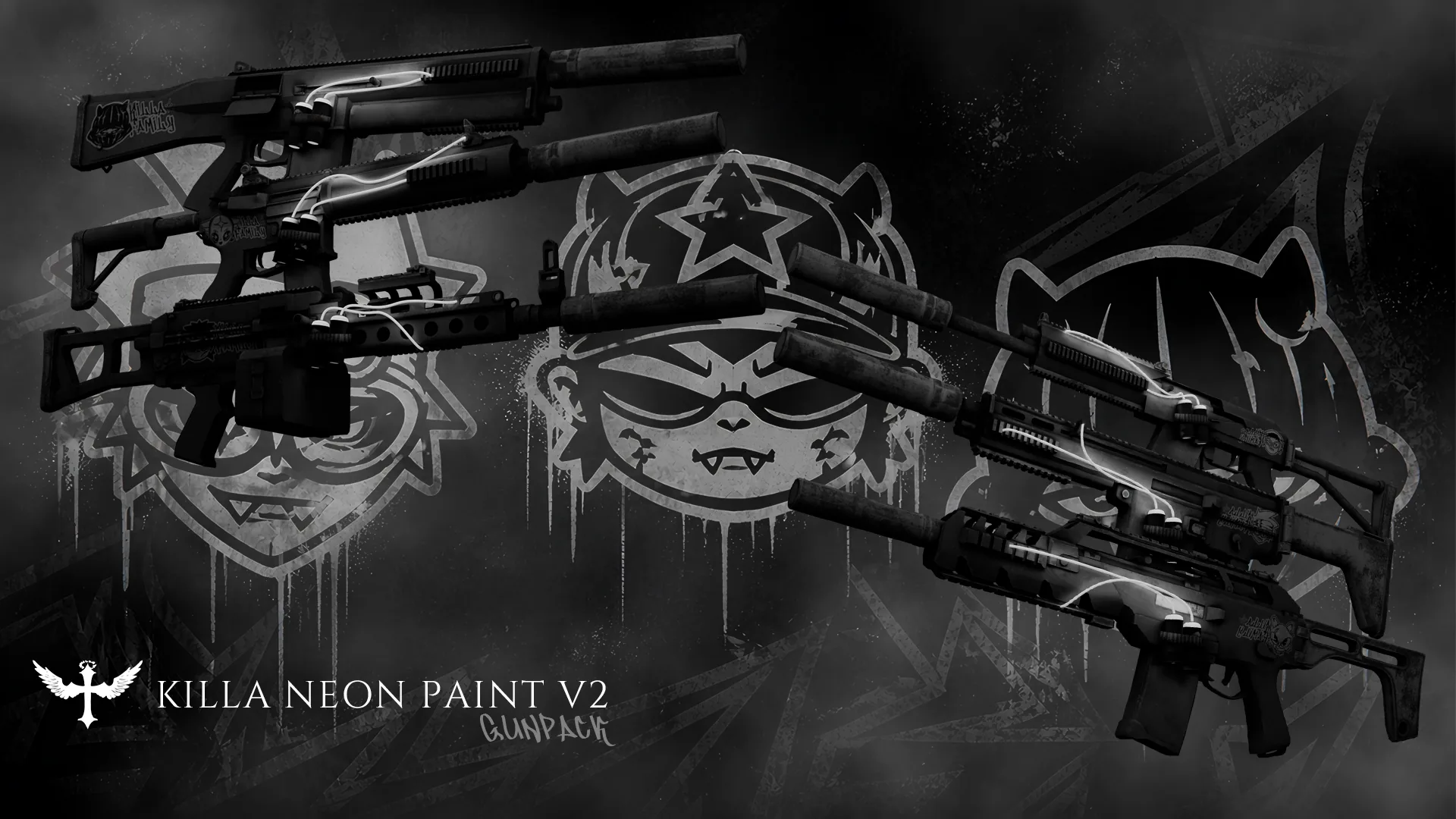 KILLA NEON PAINT V2 GUNPACK