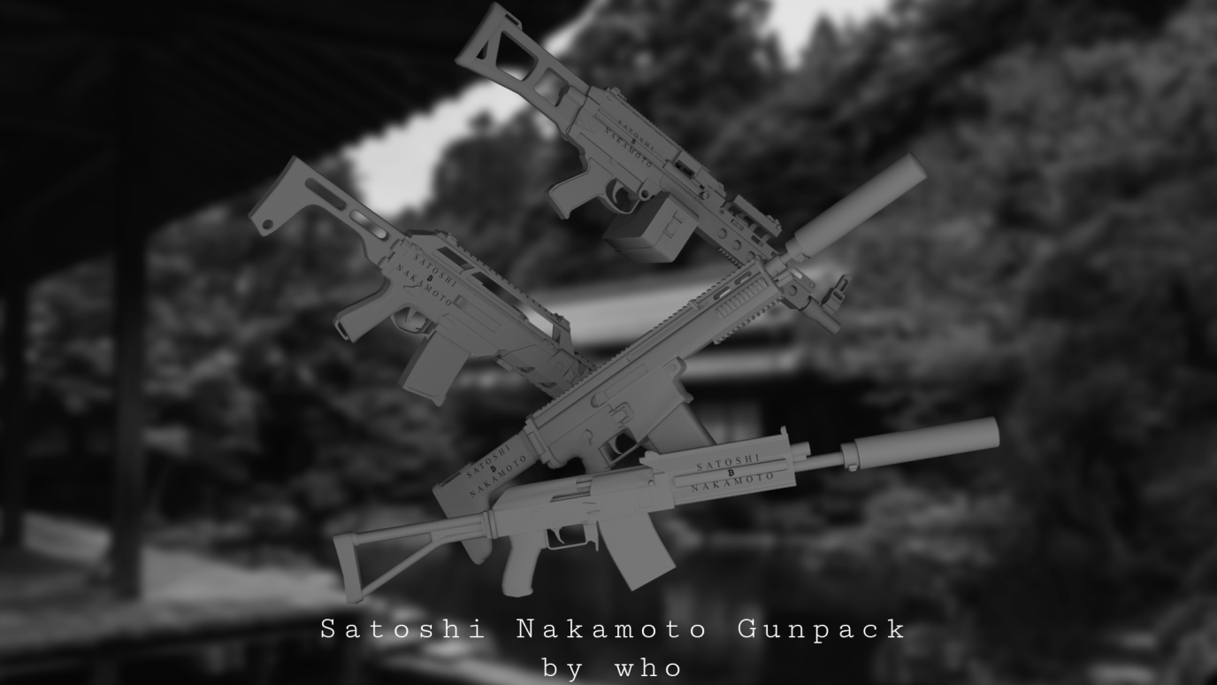 SATOSHI NAKAMOTO GUNPACK