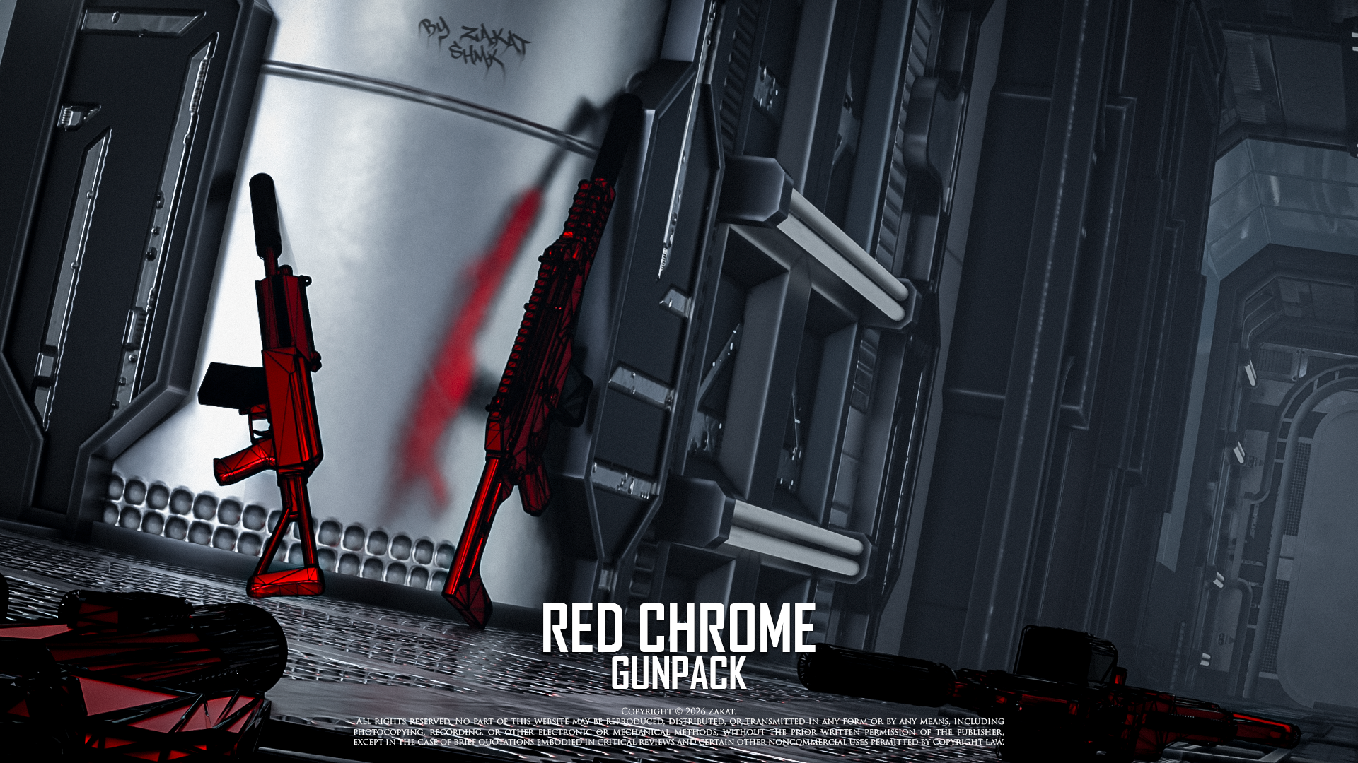 RED CHROME GUNPACK
