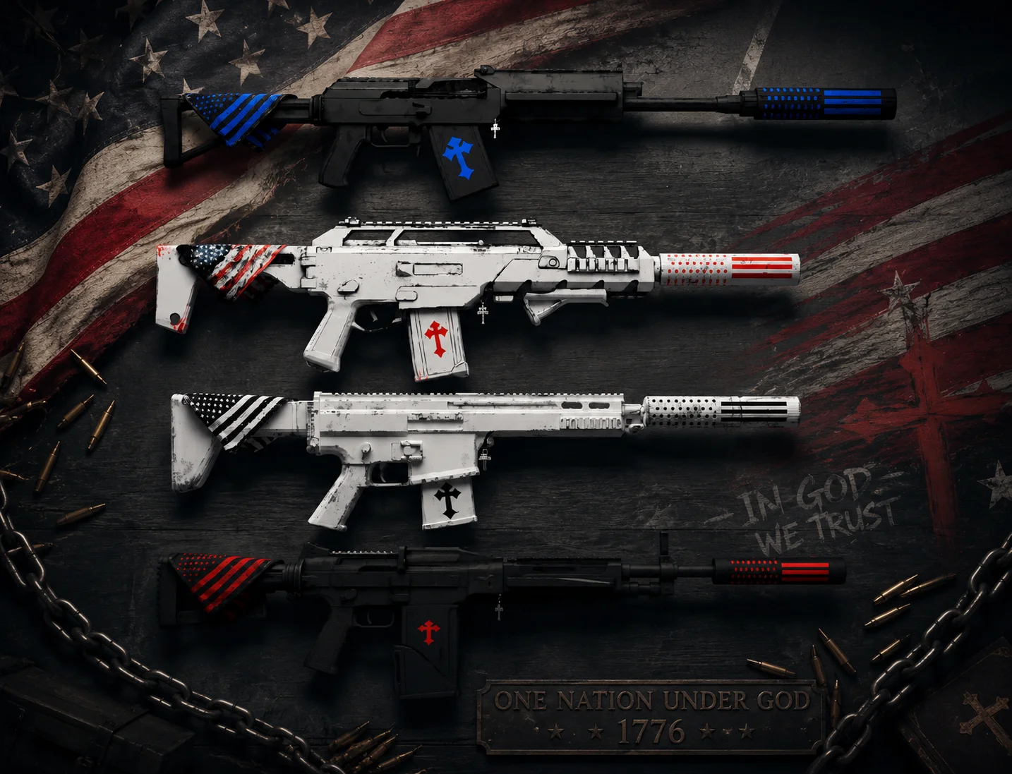 NATIONAL UNDER GOD GUNPACK