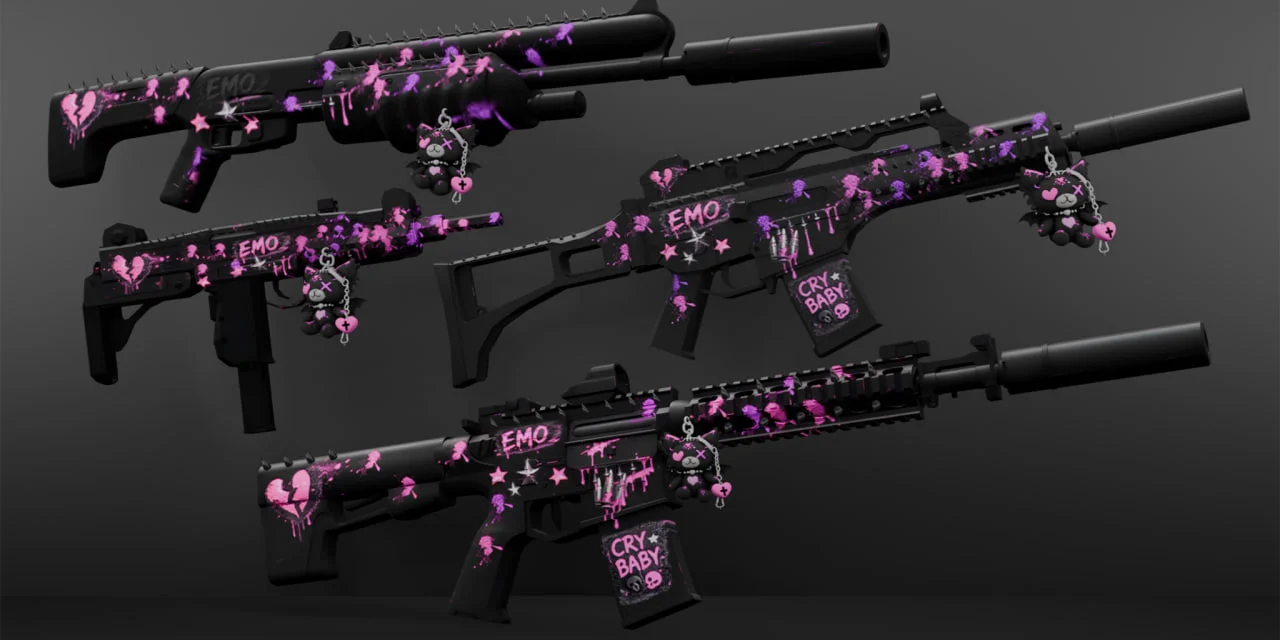 EMO SERINGAI GUNPACK