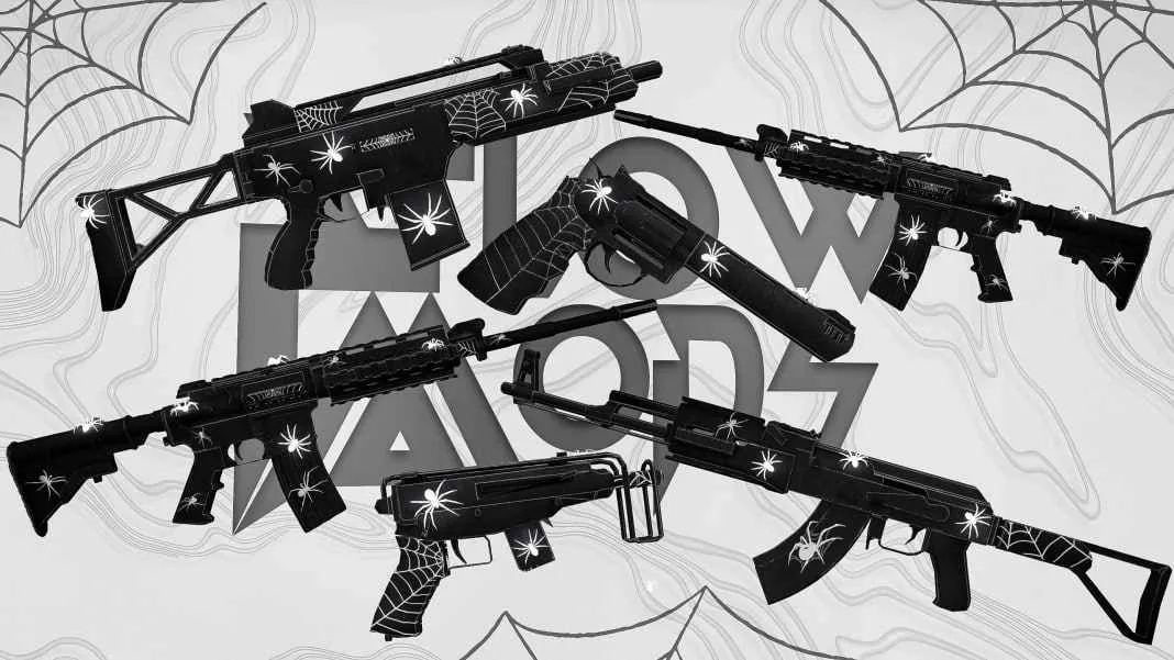  FLOW GUNPACK BLACK SPIDERWEB