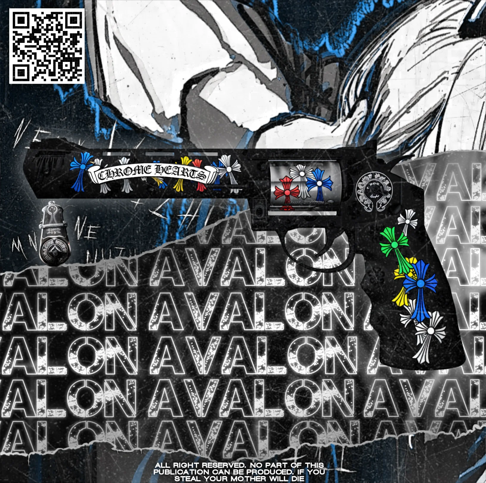 CHROME HEARTS REVOLVER