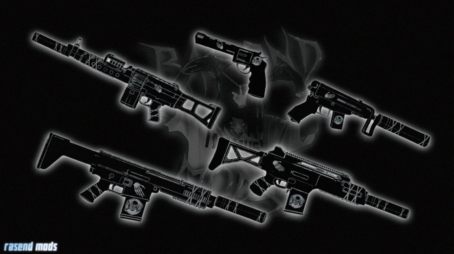 BLACK x WHITE GUNPACK | MAJESTIC RP