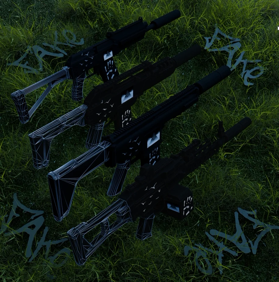 HAND FAKE GUNPACK