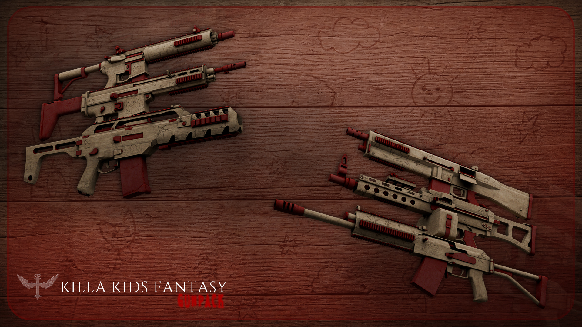 KILLA KIDS FANTASY GUNPACK