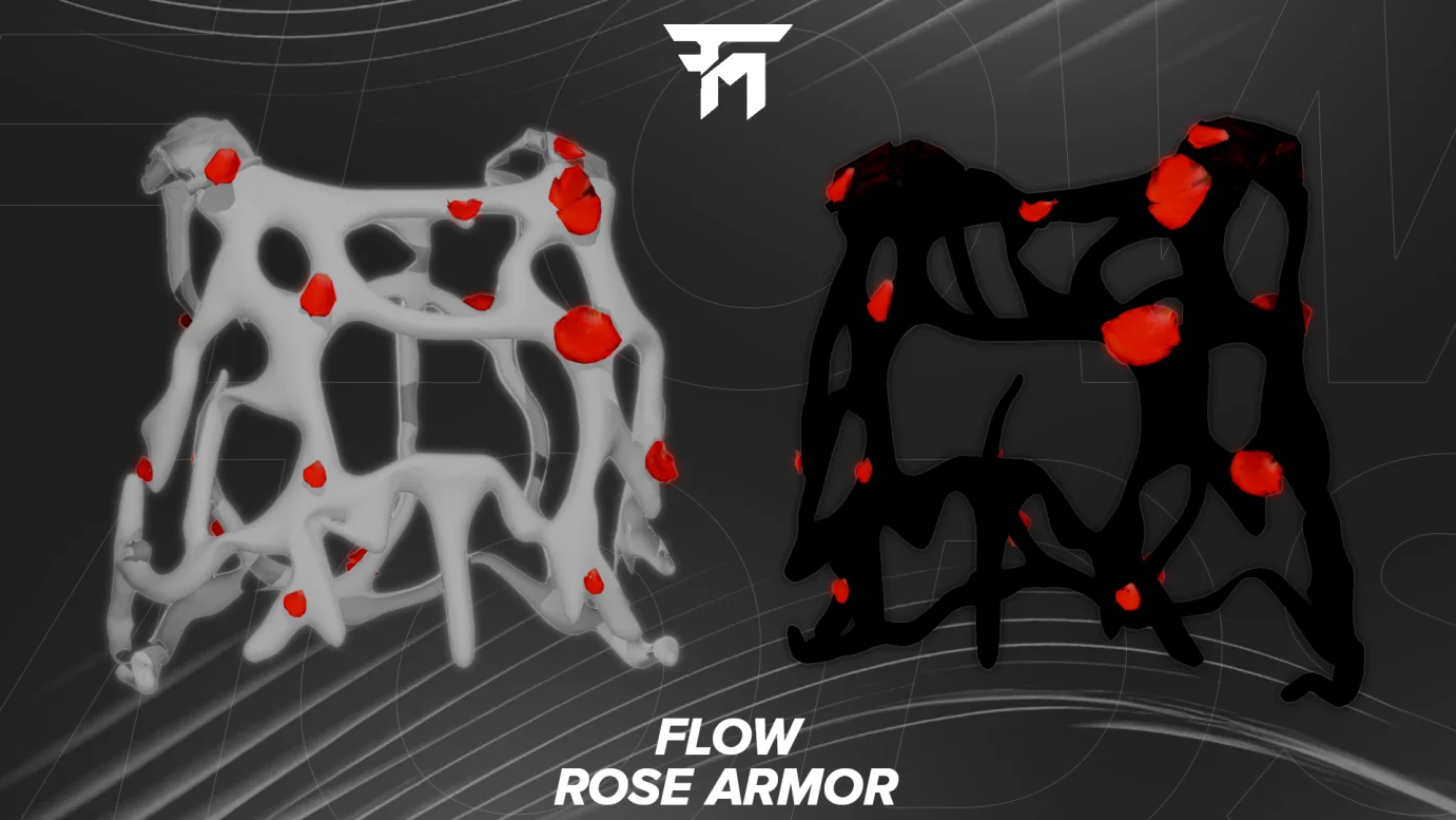 FLOW ROSE ARMOR BLACK