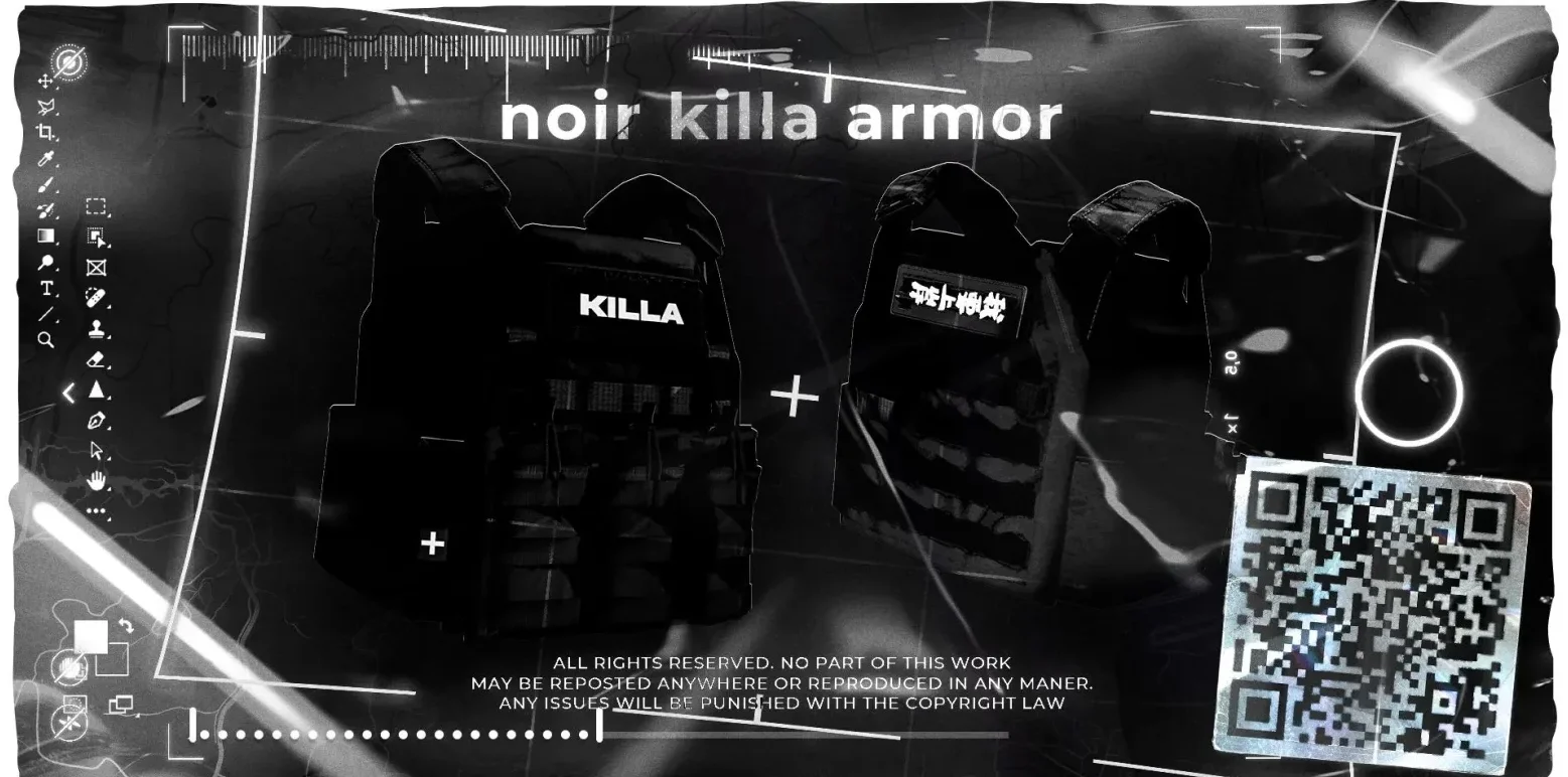 NOIR KILLA ARMOR
