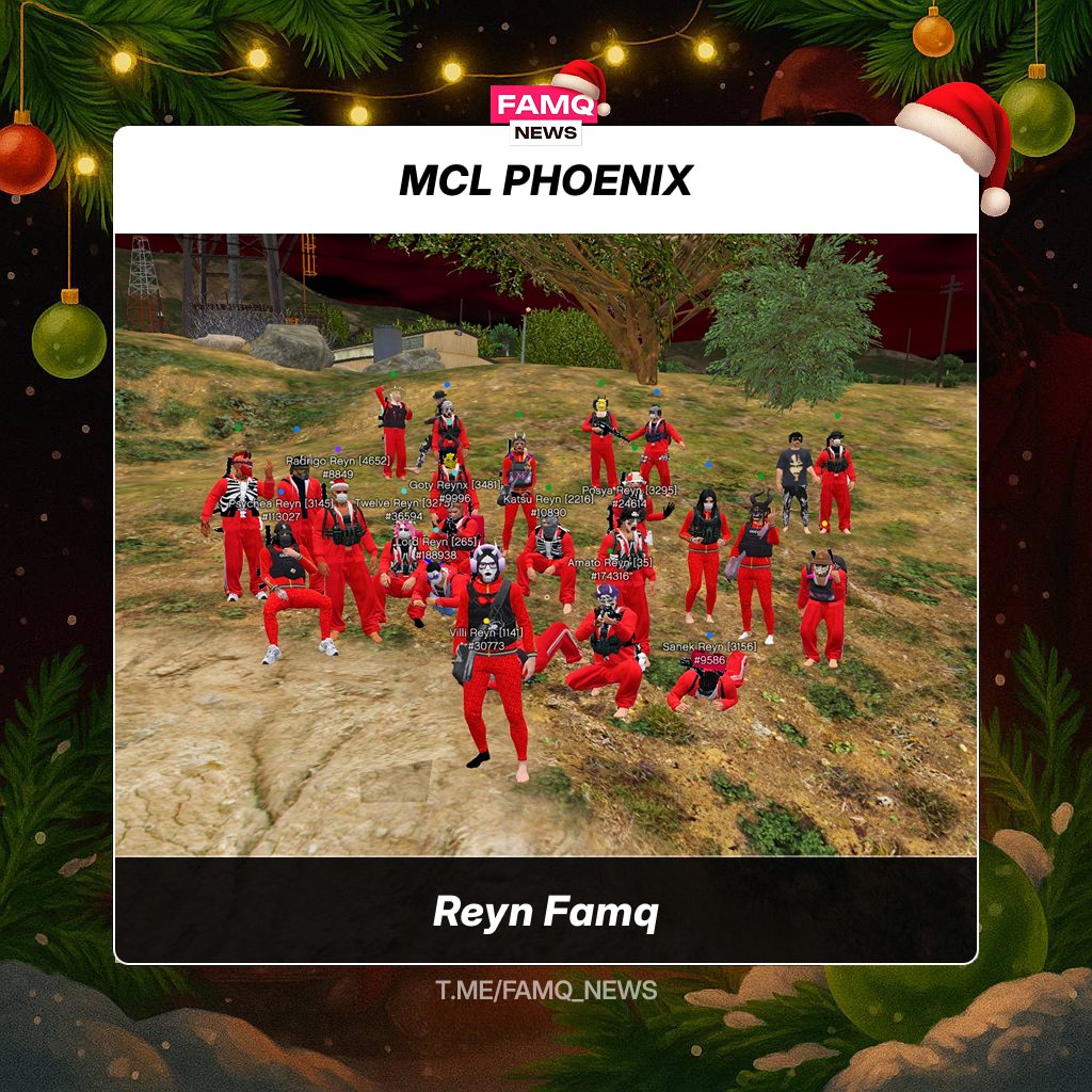 👑 Победителем турнира MCL на сервере Phoenix становится семья Reyn Famq!