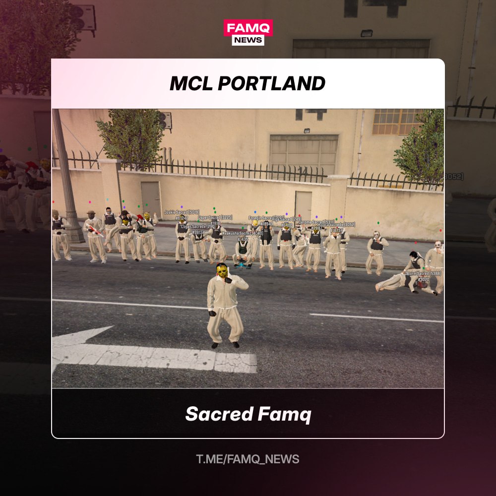 👑 Победителем турнира MCL на сервере Portland становится семья Sacred Famq!