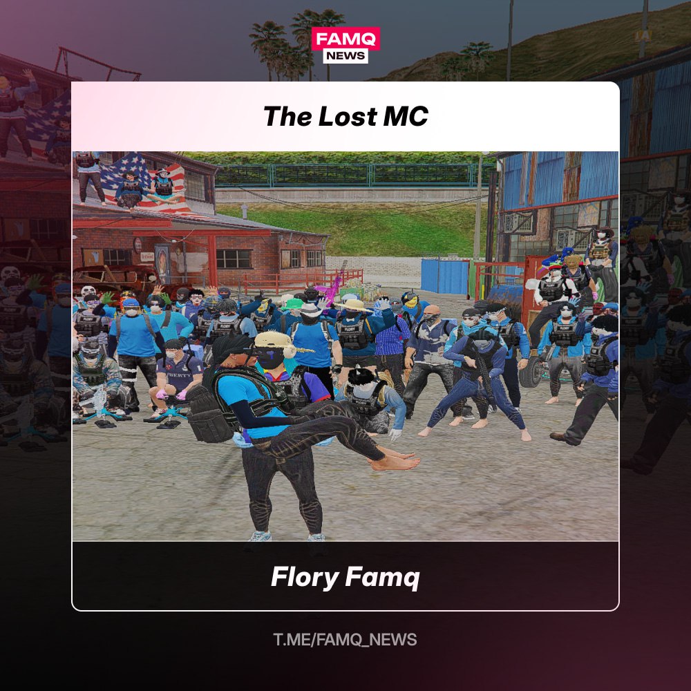 ☄️ Flory Famq успешно захватила особняк The Lost MC у Triplesix Famq на сервере Phoenix